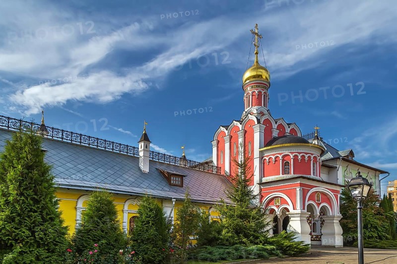 Church of the Royal Passion-Bearers in Pavlovskaya Sloboda, moscow region, Russia, Europe