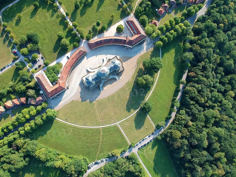 An image of the famous castle Solitude at Stuttgart Germany