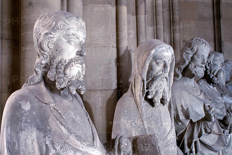 Plaster models in the model chamber, St., Sankt, Saint