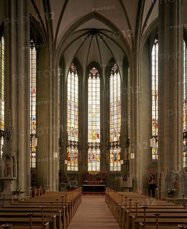Soest, Wiesenkirche, St Maria zur Wiese, view to the east