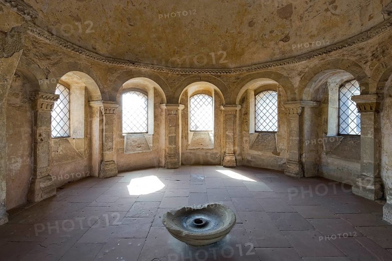 Interior of the apse in the church of the medieval Simeonstift, 11th century, St., Sankt, Saint