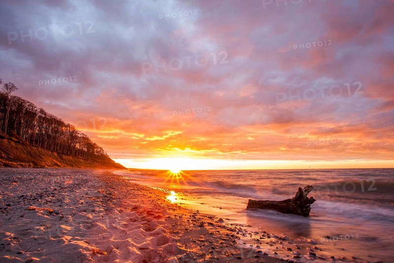 Sunset Baltic Sea