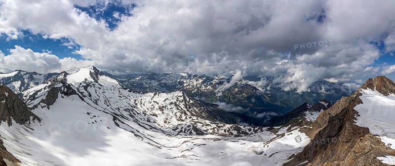 On the Kitzsteinhorn in the Austrian Alps