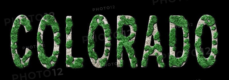Colorado Reforestation and Climate Message, Sustainable Green Typography, Green Agenda