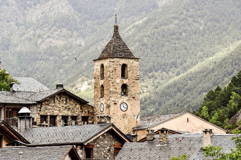 Church in mountains,, CONTINENT_