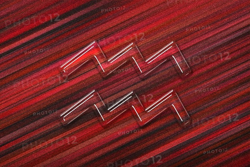Aquarius zodiac sign, red background, Horoscope Astrology background, Aquarius, Red horoscope