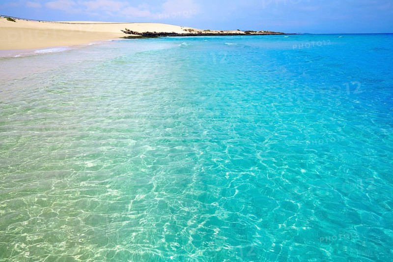 Corralejo Beach Fuerteventura at Canary Islands of Spain