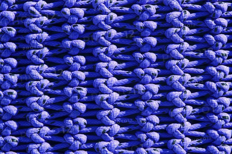 Fisherboat net macro detail texture blue knots professional tackle