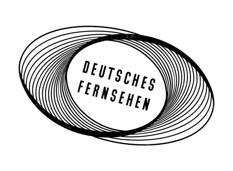 Turned to the right, ZDF logo 1961, Historical logo from 1961