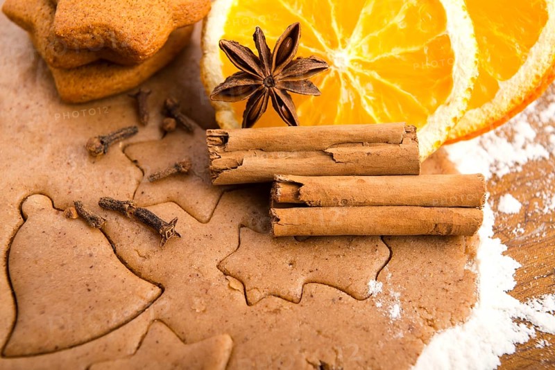 Baking ingredients for Christmas gingerbread, lodz, poland
