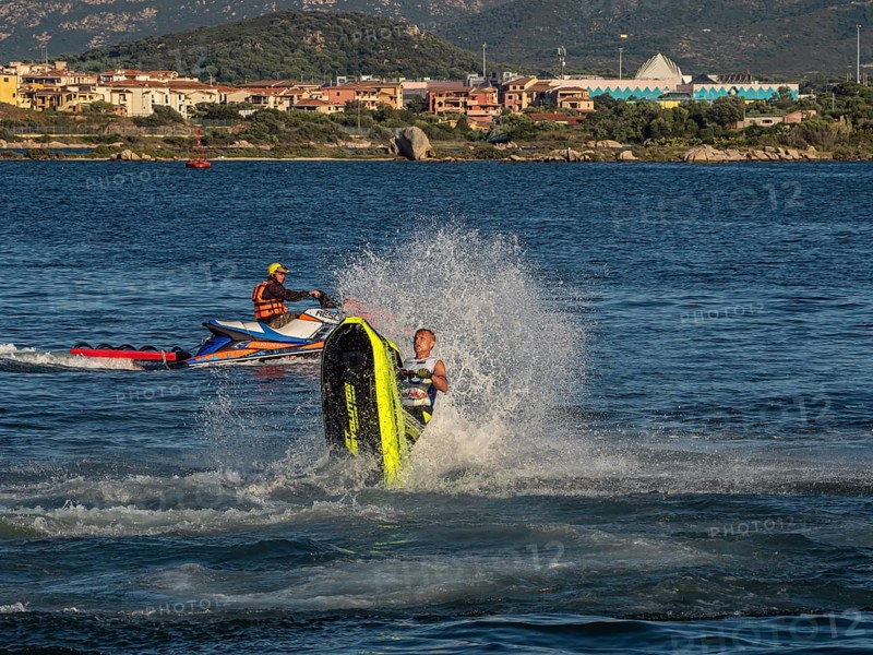 Olbia, Italy - September 16 - 20192 Aquabike world Championship gran prix of Italy