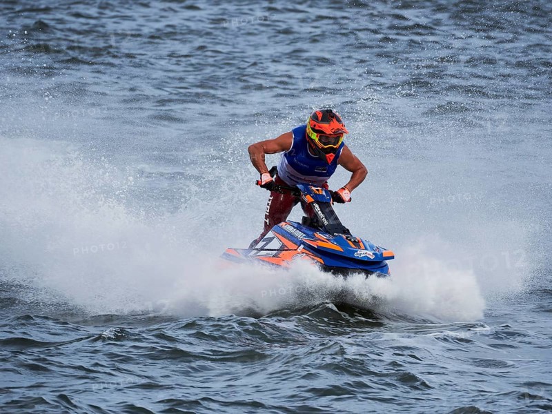 Olbia, Italy - September 16 - 2022 Aquabike world Championship gran prix of Italy