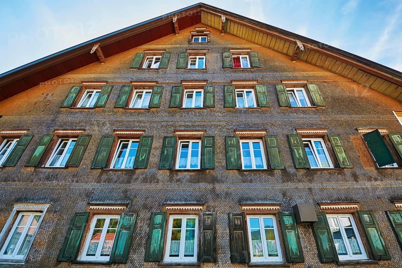 House in Bolsternang, Isny im Allgau, Germany Bolsternang, Germany, Europe