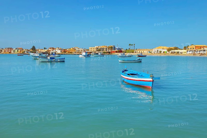 Fishing port, Marzamemi, Noto Valley, Sicily, Italy