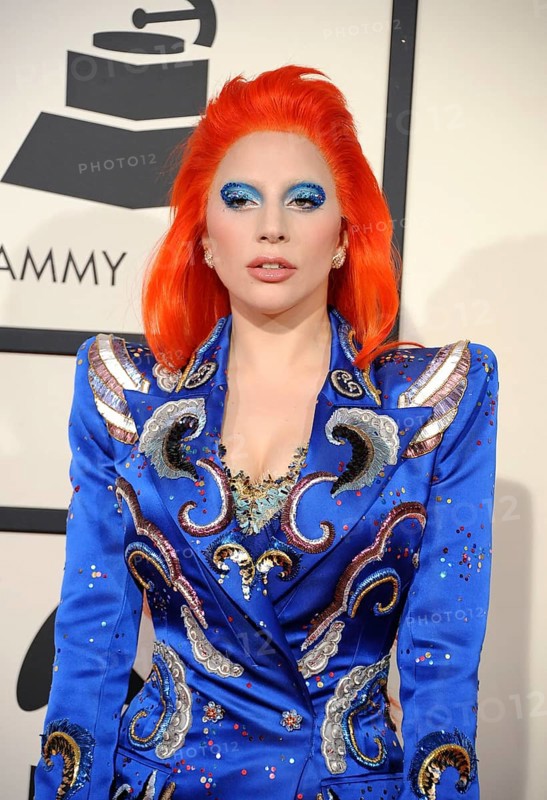 Lady Gaga at the 58th GRAMMY Awards held at the Staples Center in Los Angeles, USA on February 15, 2016., Los Angeles, California, USA