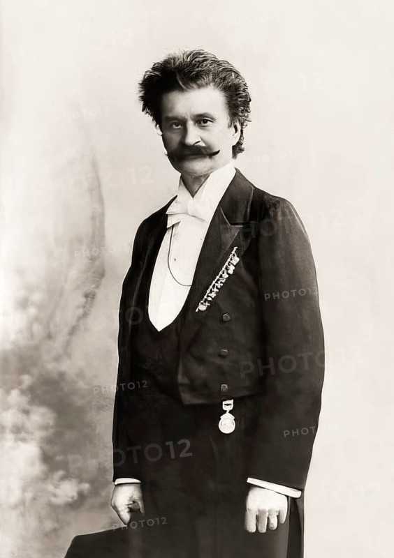 Johann Baptist Strauss II, 1825 – 1899, Austrian composer and violinist, 1879, digitally edited