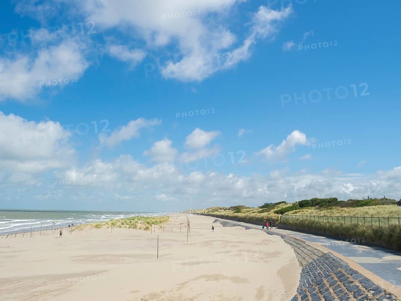 Close to the city of Oostende, Belgium, travellers find a wild coast with beautiful beaches and sand dunes