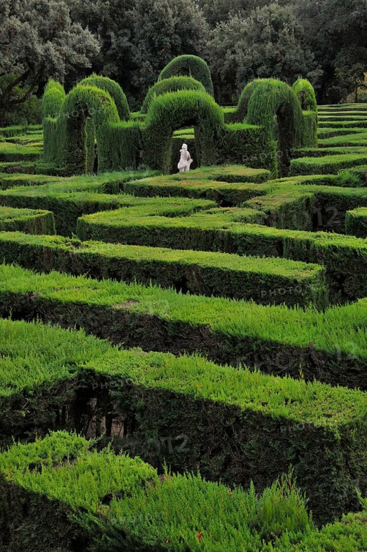 Parc del Laberint, Barcelona, Catalonia, Spain