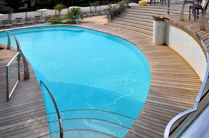 Emilia Romagna, Italian Adriatic Sea, Cervia, Hotel: GARDEN in Pinerella, pool complex