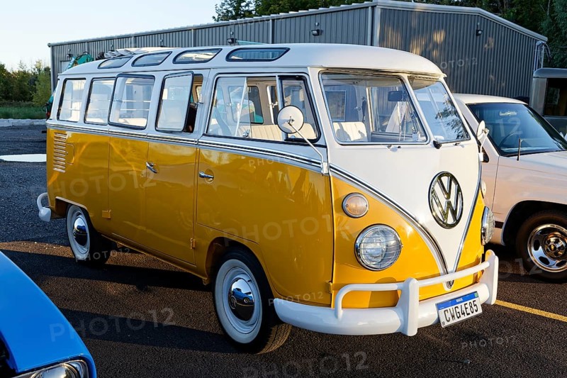 Automobile, car show, vintage car, Volkswagen Bus, Province of Quebec, Canada
