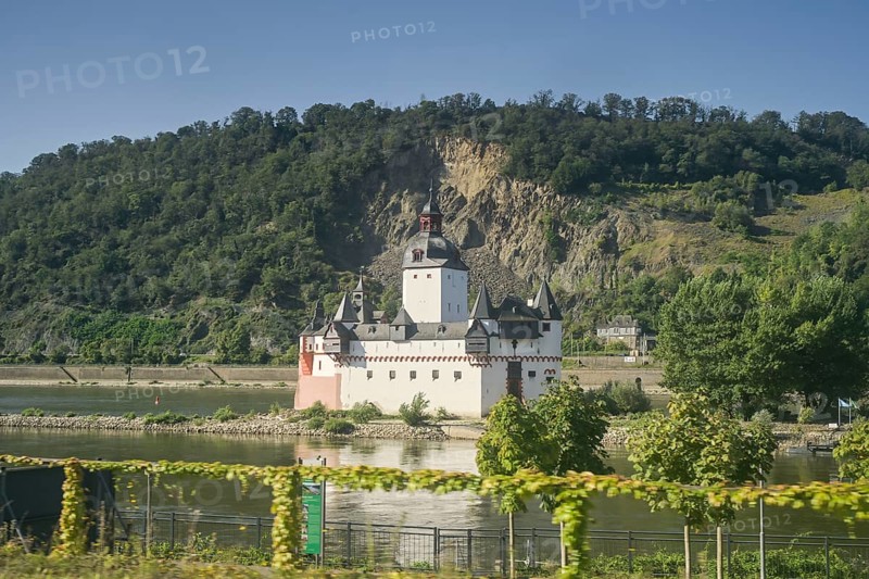 Rhine, Pfalzgrafenstein Castle, Rhineland-Palatinate, Germany