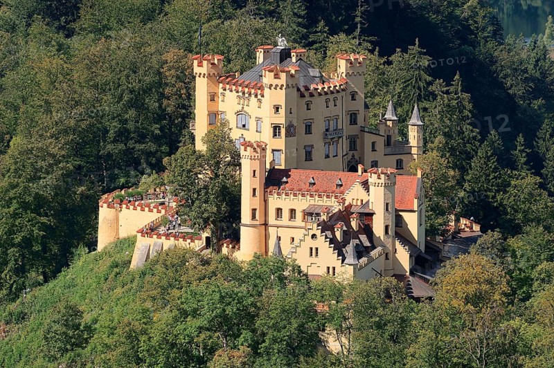 Hohenschwangau Castle, Schwangau, Allgäu, Bavaria, Germany