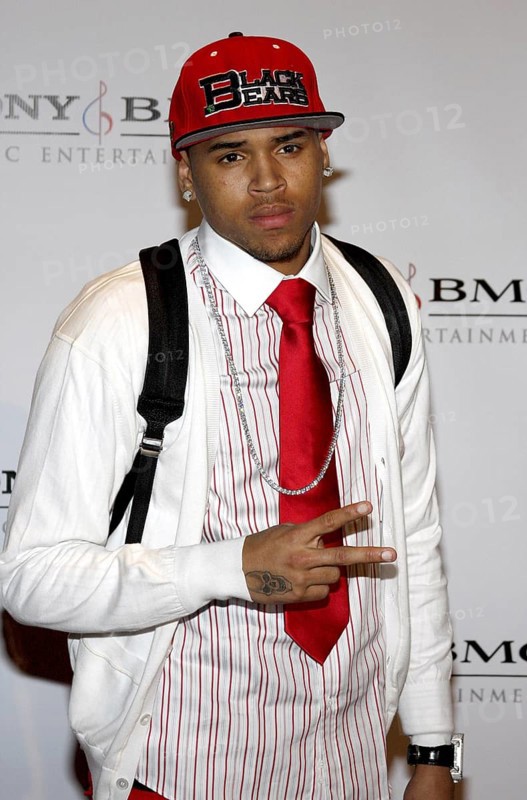 Chris Brown at the 2008 Sony/BMG Grammy After Party held at the Beverly Hills Hotel in Beverly Hills on February 10, 2008. Beverly Hills