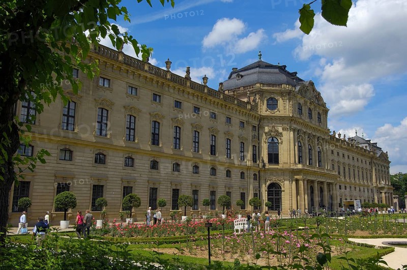 Wurzburg, Würzburg, Residenz, Würzburg Residenz, Hofgarten Park, Hof Garden, UNESCO World Heritage Site, Romantic Road, Franconia