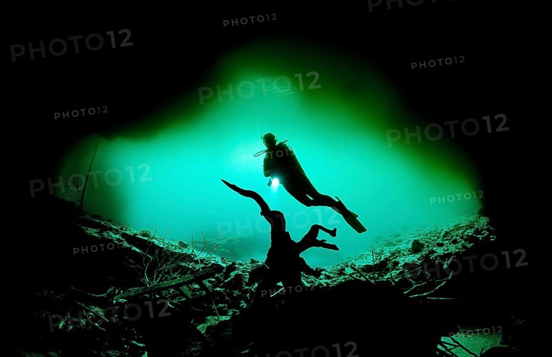 Cave diving Laguna Pepe, Punta Cana, freshwater, Dominican Republic