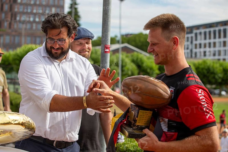 Rugby Bundesliga, 2024/25 season, final for the German championship: SC Frankfurt 1880 against TSV Handschuhsheim***Picture: Frankfurt is German champion