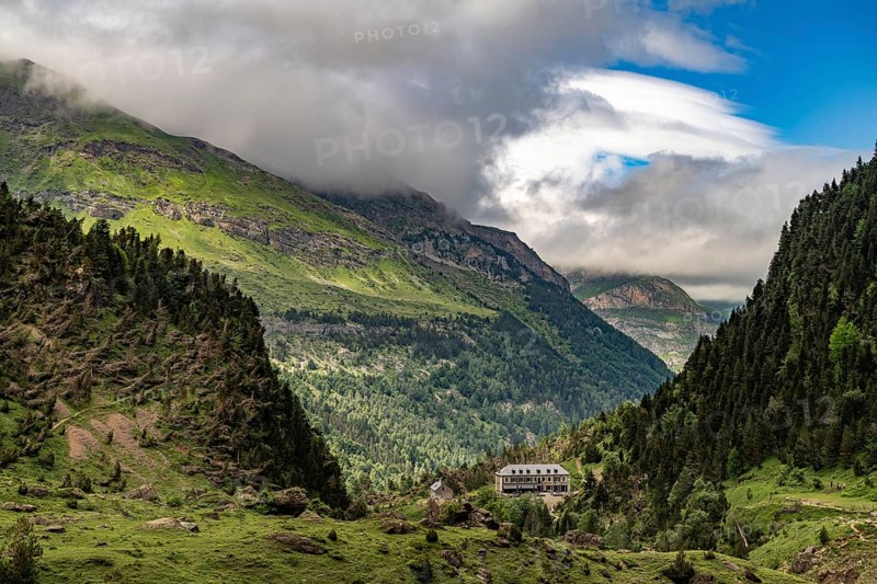 Hôtel du Cirque et de la Cascade in the Pyrenees National Park near Gavarnie-Gèdre, France