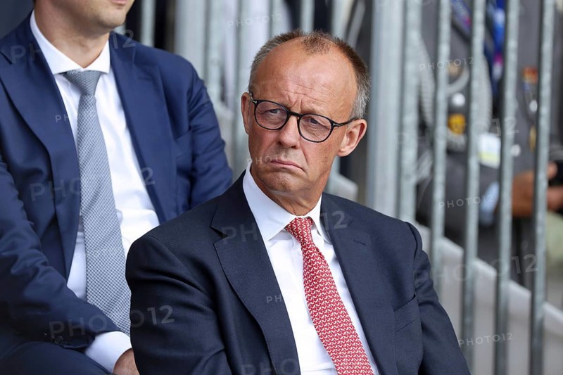 Friedrich Merz also Joachim-Friedrich Martin Josef Merz, Chancellor of the Federal Republic of Germany - Festakt 70 Jahre Deutschland in der NATO, Federal Ministry of Defence, Berlin, 09.7.25