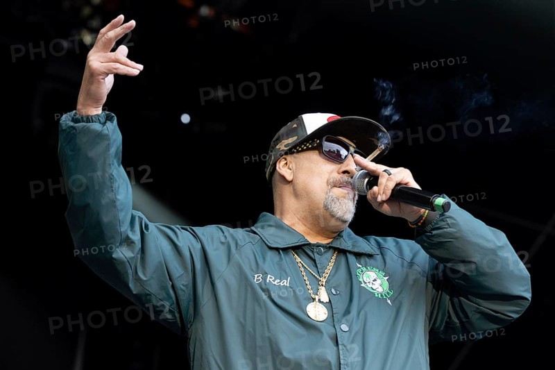 B-Real, Rapper, Cypress Hill, Hip-Hop, Rap, USA, open air at the Citadel Music Festival, 09.07.2025, Zitadelle Spandau, Berlin, Germany < english> Cypress Hill, HipHop, Rap, USA, open air at the Citadel Music Festival, July 9, 2025, Spandau Citadel, Berlin, Germany
