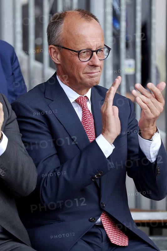 Friedrich Merz also Joachim-Friedrich Martin Josef Merz, Chancellor of the Federal Republic of Germany - Festakt 70 Jahre Deutschland in der NATO, Federal Ministry of Defence, Berlin, 09.7.25