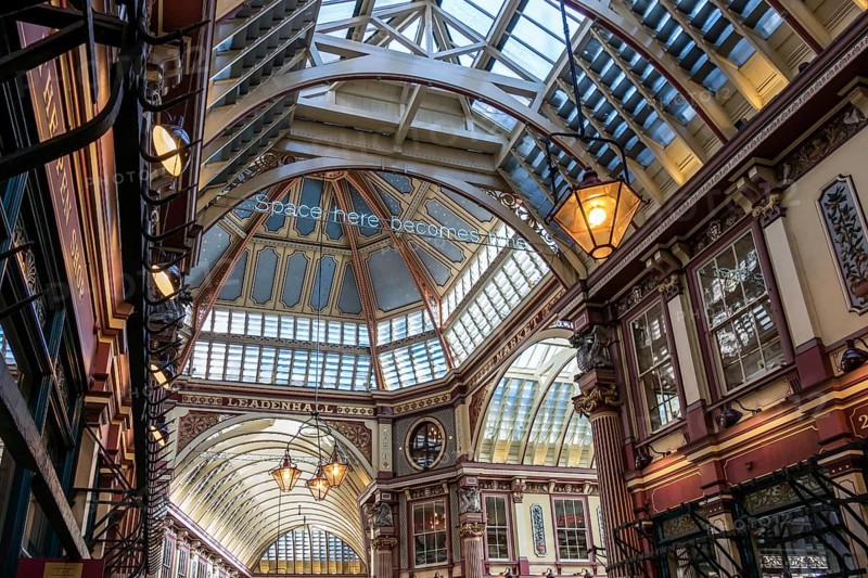 View of Leadenhall Market
