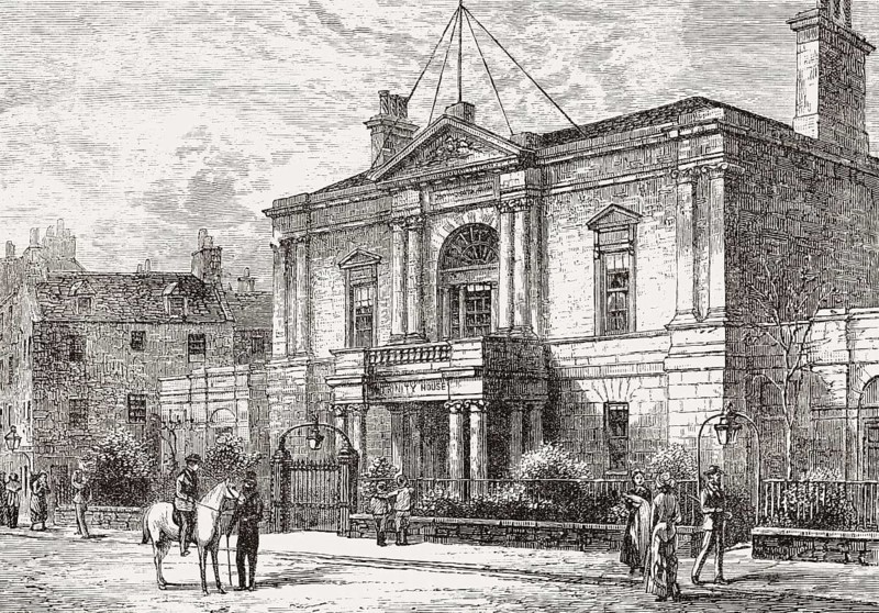 Mariner's Hospital, Trinity House, Edinburgh, Scotland, 19th century