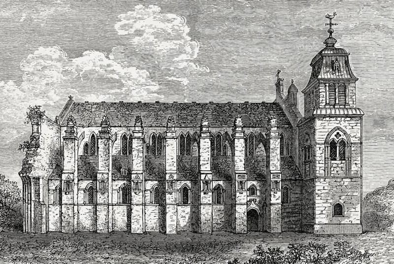 Holyrood Abbey, Edinburgh, Scotland, 17th century