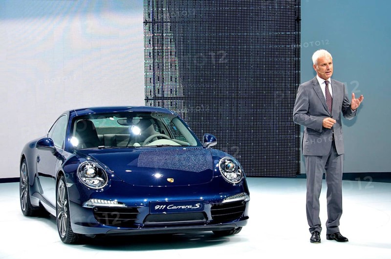 Matthias Müller Chairman of the Executive Board of Porsche