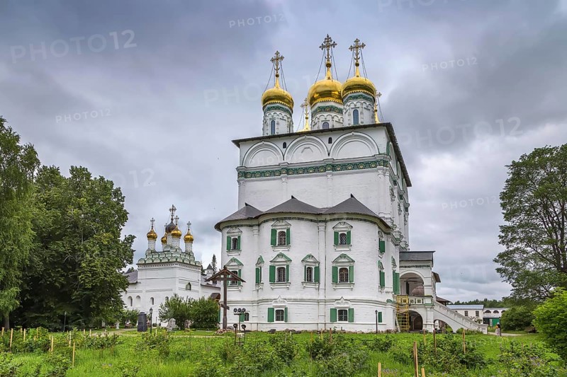 Assumption Cathedral in Joseph-Volokolamsk Monastery, Russia