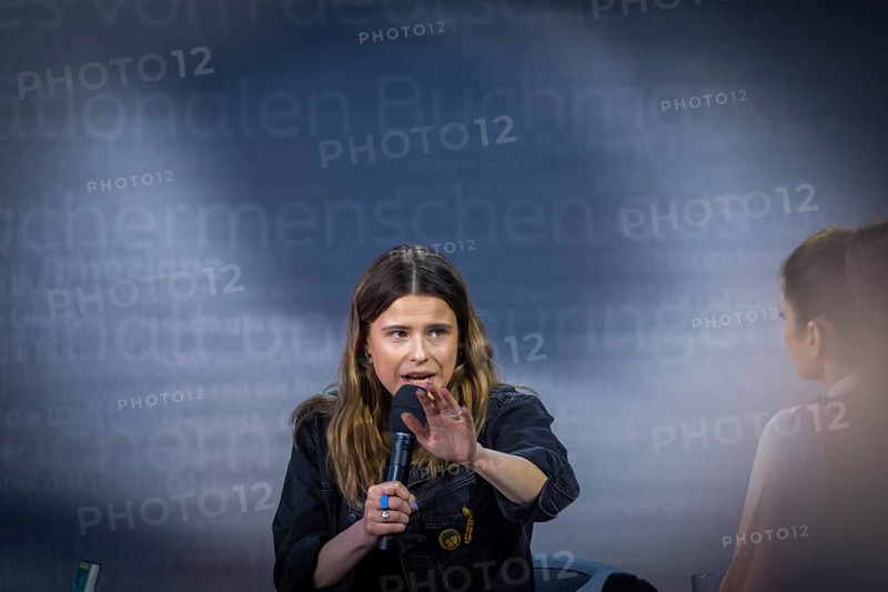 At the new trade fair, 2, 040 exhibitors from 45 countries will present this year's innovations. The motto of this year's fair is Words move worlds . This year's guest country is Norway. ZDF Aspects Luisa Neubauer in conversation with Katty Salie', Leipzig, Saxony, Germany