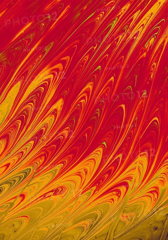 Traditional Ottoman Turkish marbling art patterns as abstract colorful background