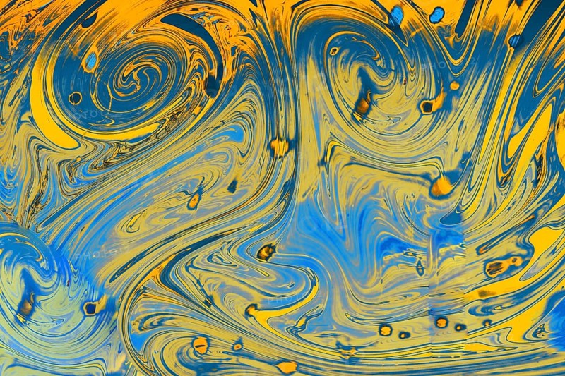 Traditional Ottoman Turkish abstract marbling art patterns as background
