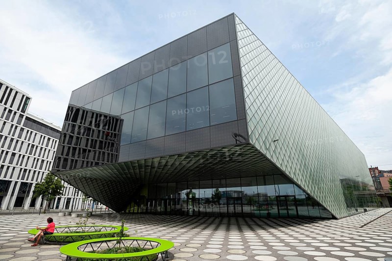 10.06.2019, Berlin, Germany, Europe, The Futurium in the government district between Kapelle-Ufer and Alexanderufer in Berlin-Mitte. The new building is a place for presentation and dialogue on science, research and development. The design was created by the architectural firm Richter Musikowski
