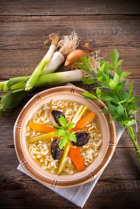 Noodle soup