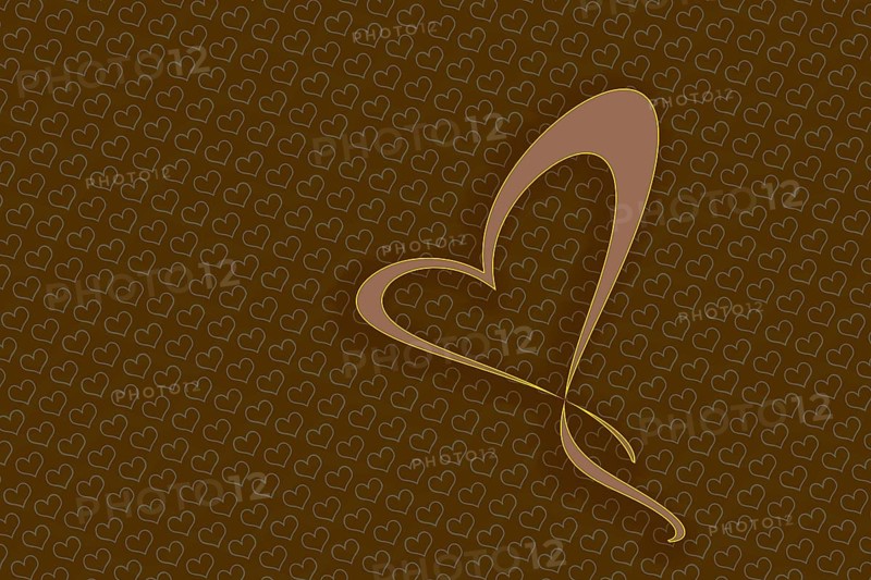 Elegant decorative heart pattern design for fabric, wallpaper, gift paper, banner, cover, poster, presentation, magazine, leaflet
