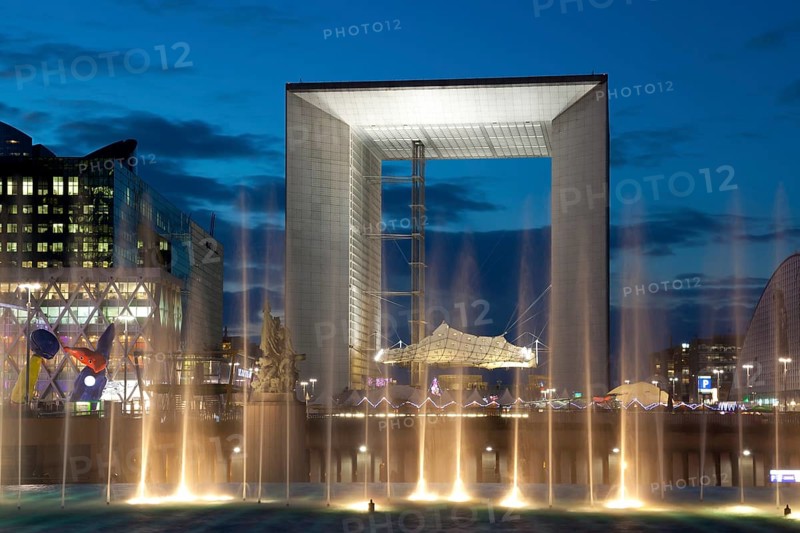 Le grand arche, La defense, Paris, France