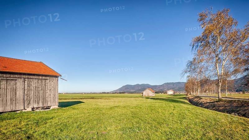 An image of an autumn scenery in bavaria germany