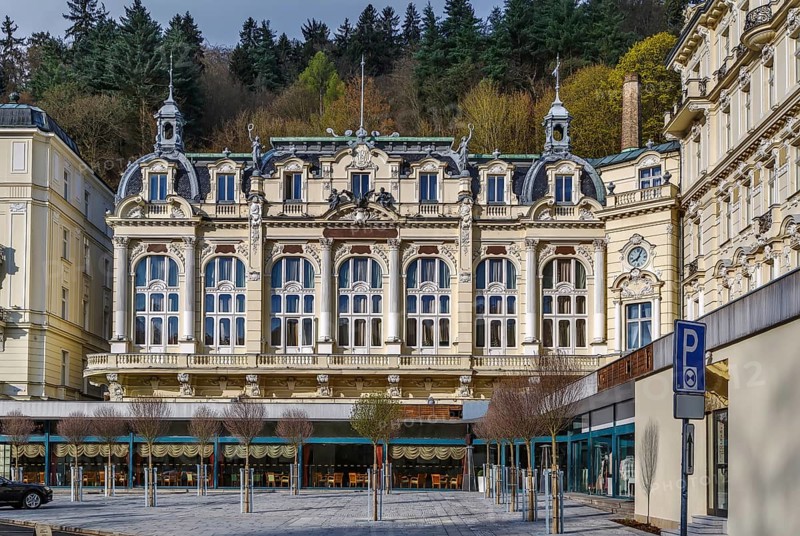 The Grandhotel Pupp is luxury hotel located in Karlovy Vary, Czech Republic