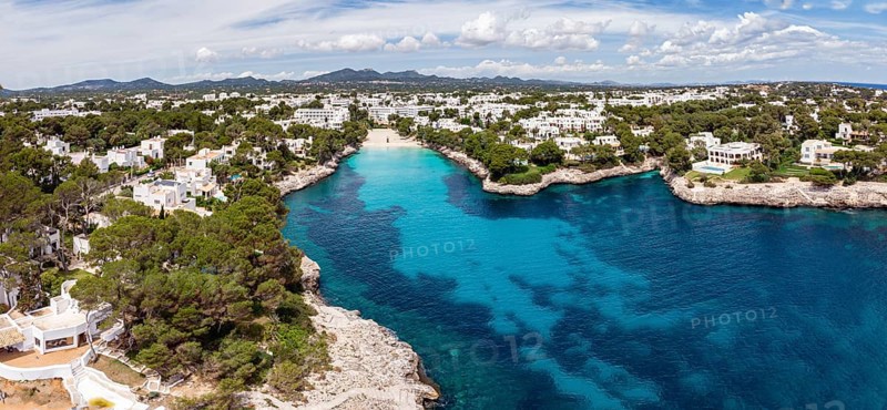 Cala Gran, Cala d Or, Santanyi, Majorca, Balearic Islands, Spain