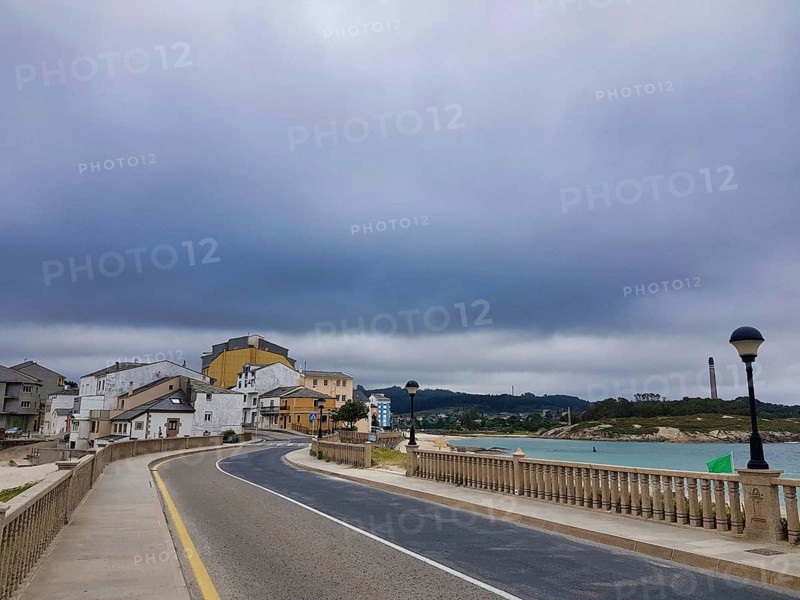 Highway in city, photo as a background, digital image